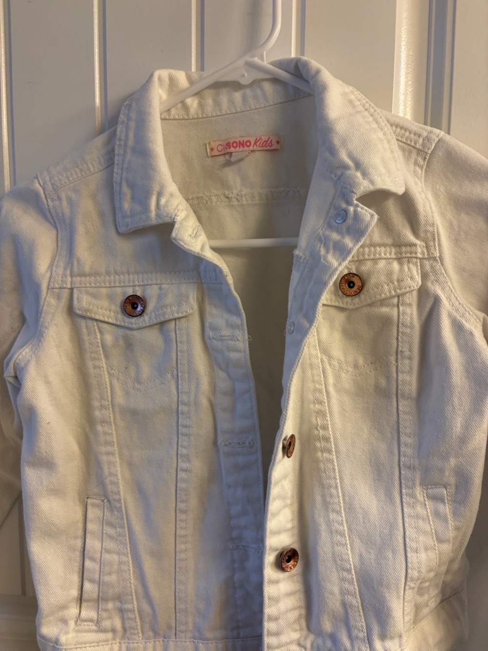 White Denim Jacket
